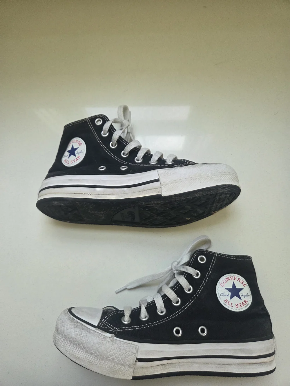 Converse Chuck Taylor All Star High Top Sneakers - Black & White